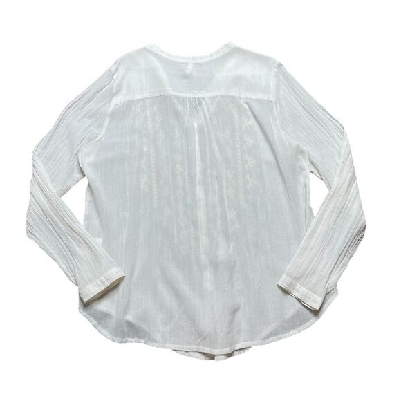 ROPER White Embroidered Women's Top Size XL - Picture 2 of 8